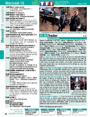 Télé Poche 3161 Mercredi 16 septembre