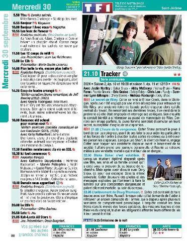 Télé Poche 3163 Mercredi 30 septembre