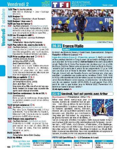 Télé Poche 3163 Vendredi 2 octobre
