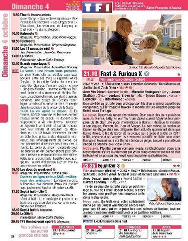 Télé Poche 3164 Dimanche 4 octobre