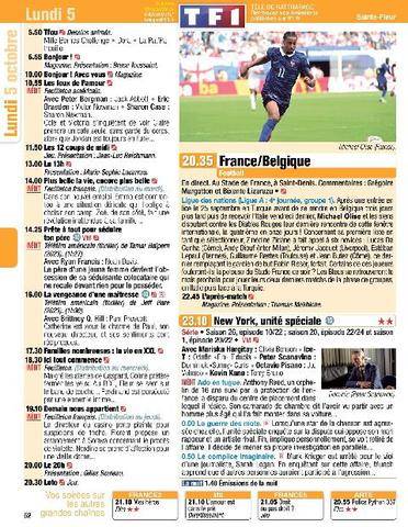 Télé Poche 3164 Lundi 5 octobre