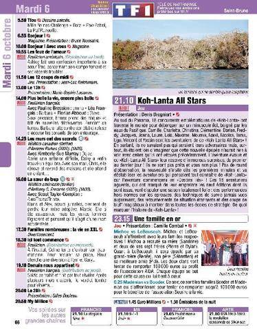 Télé Poche 3164 Mardi 6 octobre
