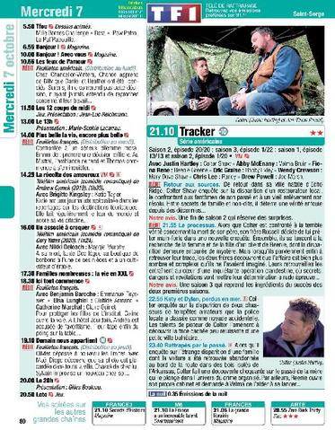 Télé Poche 3164 Mercredi 7 octobre