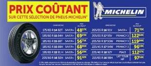 Auto Plus 1466 Chez Roady : prix coûtant sur les pneus Michelin !