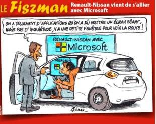 Auto Plus 1467 Renault-Nissan vient de s'allier avec Microsoft