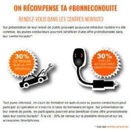 Auto Plus 1469 30 % de remise pour les jeunes conducteurs chez Norauto !