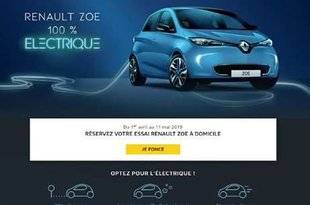 Auto Plus 1597 Essai de la Renault Zoe à domicile