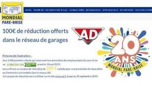 Auto Plus 1599 100 € à dépenser dans les garages AD !