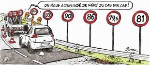 Auto Plus 1601 Le gouvernement a autorisé une application nuancée du 80 km/h