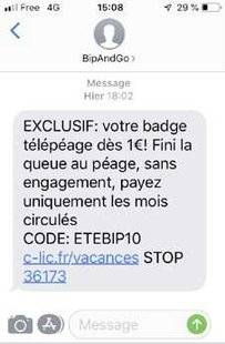 Auto Plus 1610 Votre badge télépéage dès 1 €