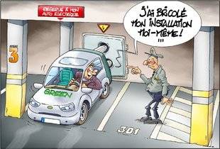 Auto Plus 1622 “Quelles sont les démarches pour installer une prise de recharge sur ma place de parking ?”