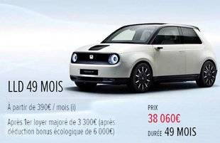 Auto Plus 1623 Honda e (électrique)