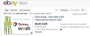 Auto Plus 1626 Des cartes de lavage Total Wash à -50 %