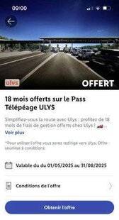 Auto Plus 1916 Avec Lidl Plus : 18 mois de télépéage Ulys offerts