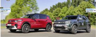 Auto Plus 1916 Match : Le Citroën C3 Aircross 1.2 Turbo Plus de 100 ch face au Dacia Duster 1.0 Eco-G Expression de 100 ch