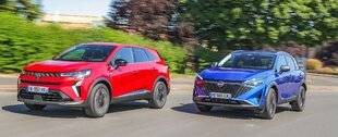 Auto Plus 1925 Match - Deux SUV mild hybrid de 140 ch s'affrontent : le Renault Symbioz / Nissan Qashqai