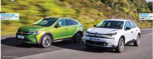 Auto Plus 1937 Match : Le Volkswagen Taigo / la Citroën C4