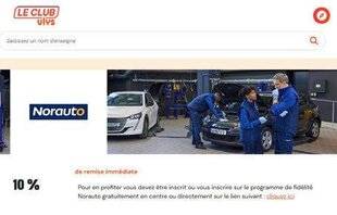 Auto Plus 1943 Club Ulys : 10 % de remise chez Norauto