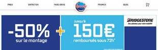 Auto Plus 1943 Chez Speedy : jusqu'à 150 € offerts sur les Bridgestone