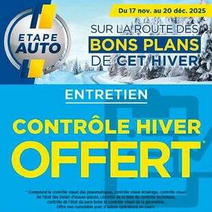 Auto Plus 1944 Chez Etape Auto : le contrôle hiver offert va-t-il tenir toutes ses promesses ?