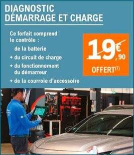 Auto Plus 1946 Chez l’Auto E.Leclerc : le diag démarrage et charge offert, c’est du sérieux ?