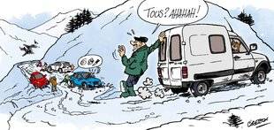 Auto Plus 1953 Loi montagne : dans 34 départements, tous les véhicules doivent être équipés de dispositifs antidérapants