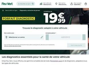 Auto Plus 1956 Caméra Chez Feu Vert, un diagnostic cachée “essentiel” à 20 €, on fonce ?