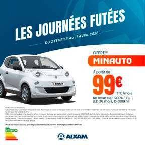 Auto Plus 1956 Bon plan ou pas ?Une voiture sans permis Aixam à partir de 99 €/mois