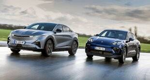 Auto Plus 1956 Match : L’Alpine A390 GT électrique de 400 ch se confronte au Porsche Macan 4 électrique de 408 ch