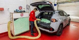 Auto Plus 1958 575 dm3 de volume de coffre pour le Kia Sportage Hybrid restylé