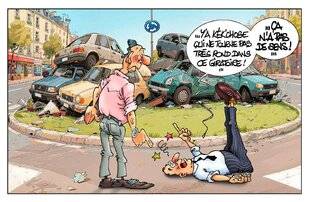 Auto Plus 1960 Rond-point, carrefour giratoire à la hollandaise ou à îlots-amandes…