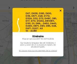 Auto Plus 1962 Carte officielle des radars : toujours à la ramasse…