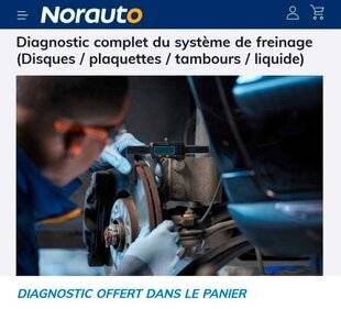 Auto Plus 1969 On a testé le diagnostic du système de freinage offert chez Norauto
