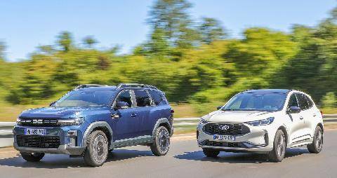 Auto Plus 1978 Le Dacia Bigster GPL affronte le Ford Kuga E85 Une crise, deux solutions