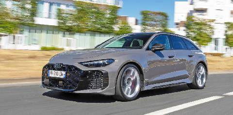 Auto Plus 1982 Premier essai de la nouvelle Audi RS 5 Avant Puncheur catégorie poids lourd
