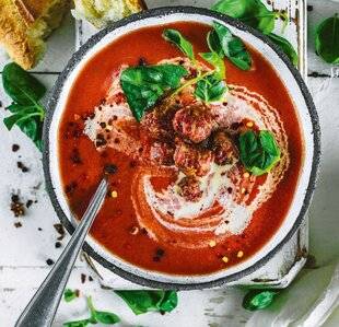 Nous Deux 4068 Soupe de tomate à la salsiccia piquante