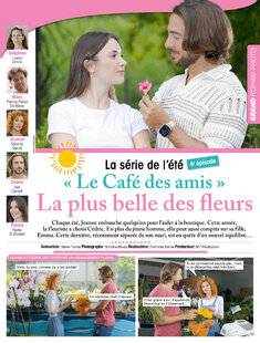 Nous Deux 4075 « Le Café des amis » La plus belle des fleurs