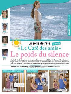 Nous Deux 4076 « Le Café des amis » Le poids du silence