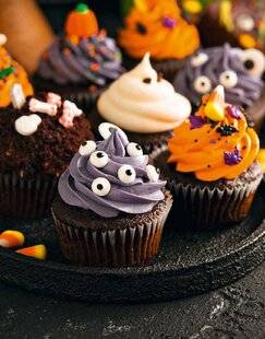 Nous Deux 4087 Cupcakes glacés au chocolat d'Halloween