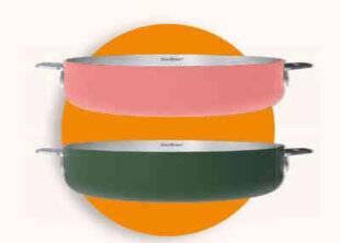 Nous Deux 4090 3 poêles tout Inox