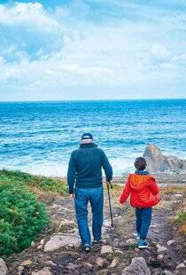 Nous Deux 4105 Le vieil homme et le garçon