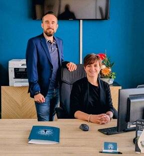 Nous Deux 4107 Mélanie et Yannick " Nous avons ouvert une agence de pompes funèbres en couple "