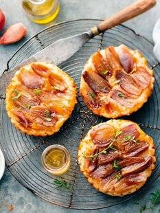 Nous Deux 4107 Petites tatins d'échalotes, miel et thym (pour 4 personnes)