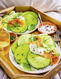 Nous Deux 4116 Pancakes aux épinards