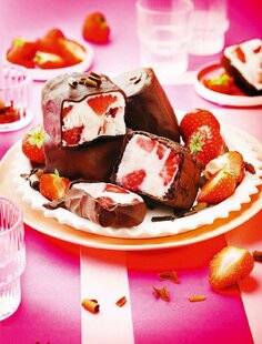 Nous Deux 4121 Rochers glacés aux fraises