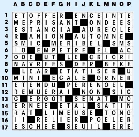 Nous Deux 4126 SOLUTIONS DES JEUX
