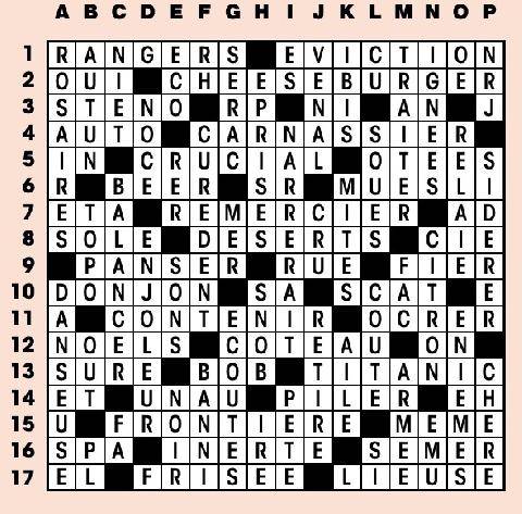 Nous Deux 4130 Solutions des jeux des pages 48-49