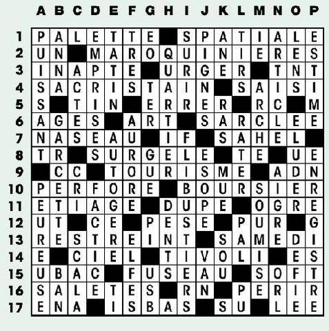 Nous Deux 4133 Solutions des jeux des pages 50-51