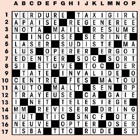 Nous Deux 4136 SOLUTIONS DES JEUX