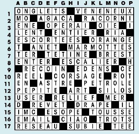 Nous Deux 4137 SOLUTIONS DES JEUX